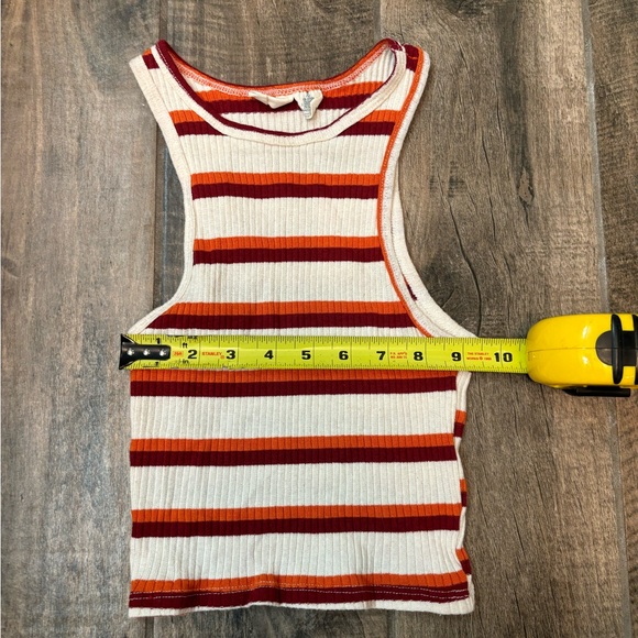 Tillyโs Striped Crop Tank Top - Picture 6 of 9